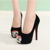 Sapato Peep Toe Importado Leopardo - Diversas Cores -