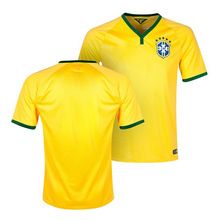 Linda camisa de futebol do Brasil Copa de 2014