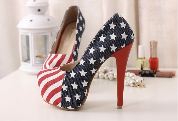 Fique linda com muito estilo, com o sapatos dos Estados Unid